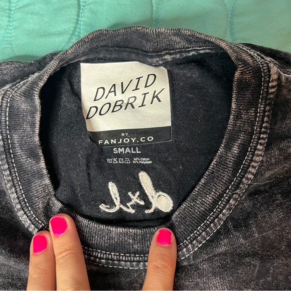 David Dobrik by Fanjoy.co Clickbait Mr Beast Gray Tee Size Small - Picture 5 of 5